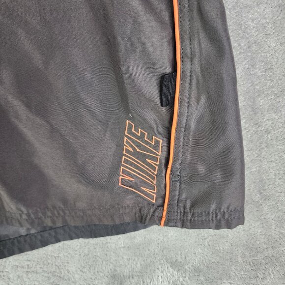 Men's Nike Black & Orange Athletic Shorts 9" Inseam Size XL - Picture 3 of 13